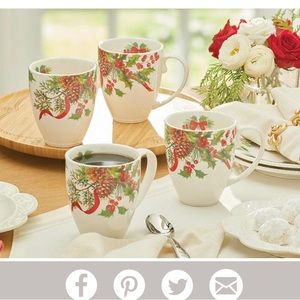 MARBELLA
Tazas para café Winter Berry (4)